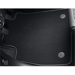 Tapis de sol velours Premium avant, modèle Vignale, gris métal