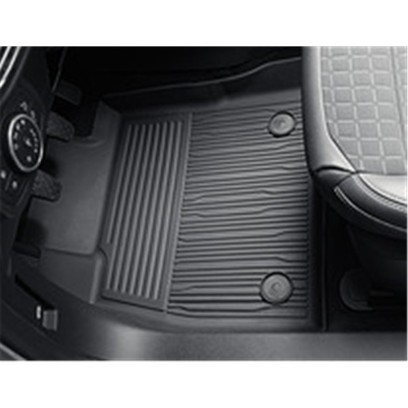 SXCY Tapis antidérapant pour Ford Fiesta MK7 2008-2012, tapis de voiture en  caoutchouc, antidérapant, tapis de console centrale, accoudoir, rainures