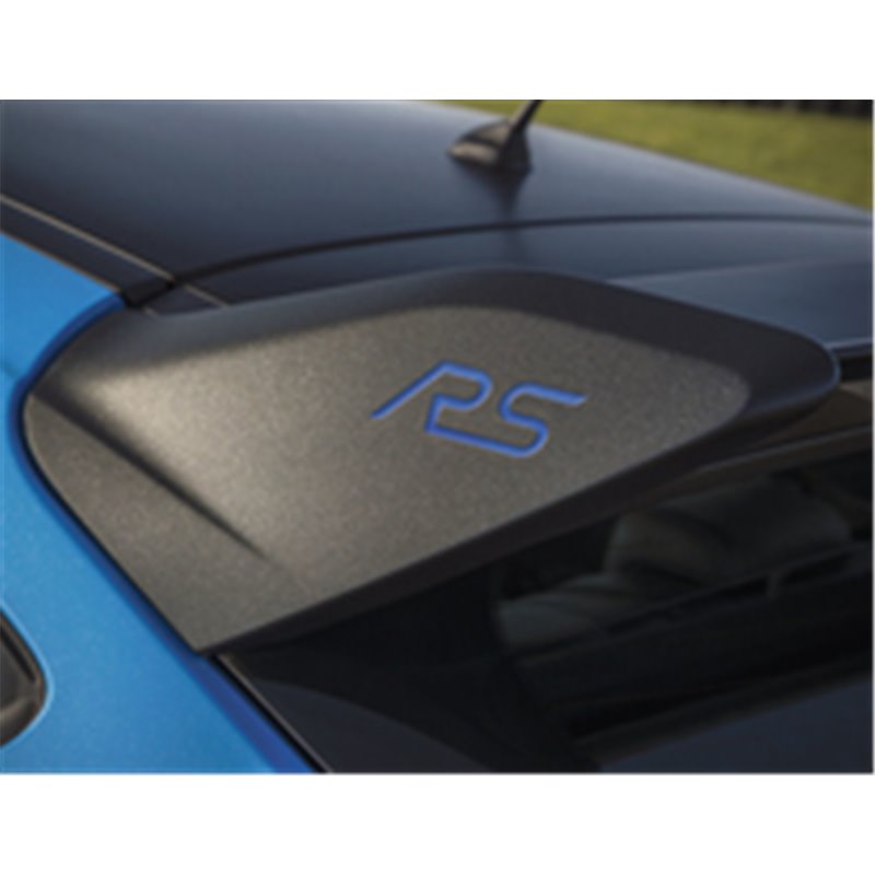 Badge RS en bleu Ford Performance