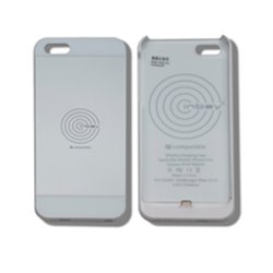 ACV* Coque de recharge Qi pour IPhone® 5/5S, blanche