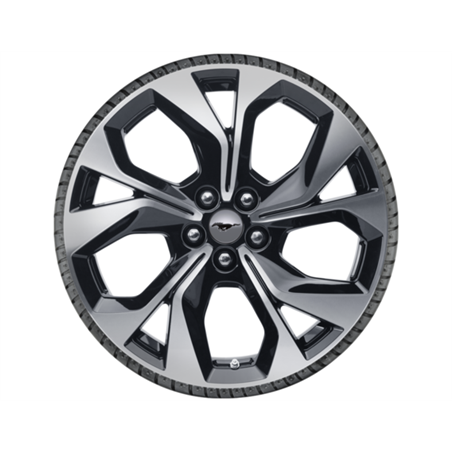 Enjoliveur Centre Roue Ford Ranger Mk4 2019+ - Jante Alliage Ovale Gris Foncé - Pièce D'origine Ford - Référence 5341585
