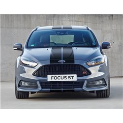 Bandes décoratives noires (mat ou brillant) - Ford Focus ST/RS