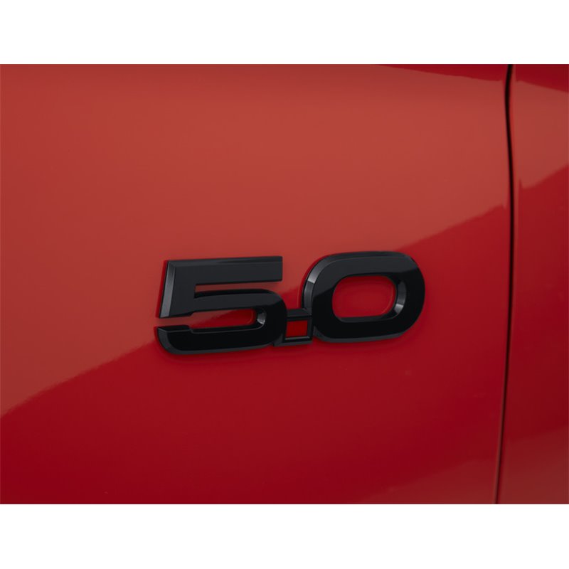 Badge 5.0 noir côté gauche ou droite - Ford Mustang