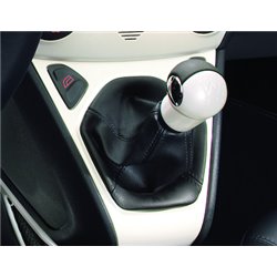 Pommeau de levier de vitesse avec insert en cuir (couleur au choix) - Ford Ka