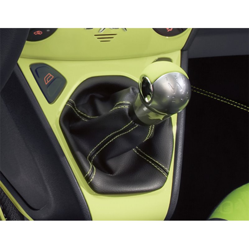 Pommeau de levier de vitesse avec insert en cuir (couleur au choix) - Ford Ka
