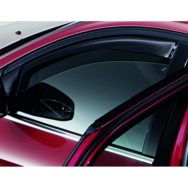 Climair Deflecteurs Dair Pour Vitres Laterales Avant Noir Pour Focus -  Accessoire compatible 316 Focus