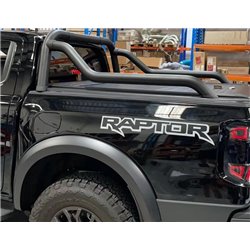 Arceau de securite exterieur inox finition noire - Verion Sport Design pour Ranger 2023+ Pickup Attitude*