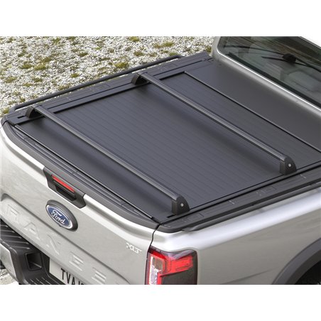 2 PièCes Barres Toit Longitudinale, Pour Ford Ranger 2012-2022, Aluminium Barre Galerie Toit Railing Porte-Bagages Toit Et Coffres