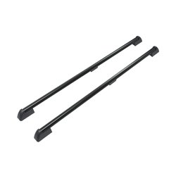 Glissières latérales argent, pour cache-bagage rigide, aluminium