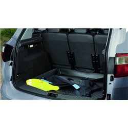 Tapis De Coffre Caoutchouc TPE Pour Ford Focus 3 5P Berlina 2010-2018 - Haute Bordure, Antidérapant, Facile à Nettoyer - Noir