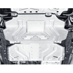 Plaque de protection du moteur , transmission et boîte de transfert en aluminium