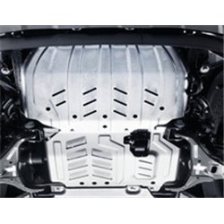 Plaque de protection du moteur et radiateur en aluminium