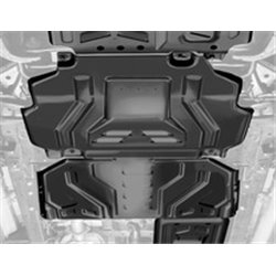 Metalloproduktsia* Plaque de protection du moteur kit pour transmission et boîte de transfert, en acier