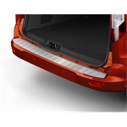 Protection de seuil de chargement film, aluminium brossé, avec logo Connect