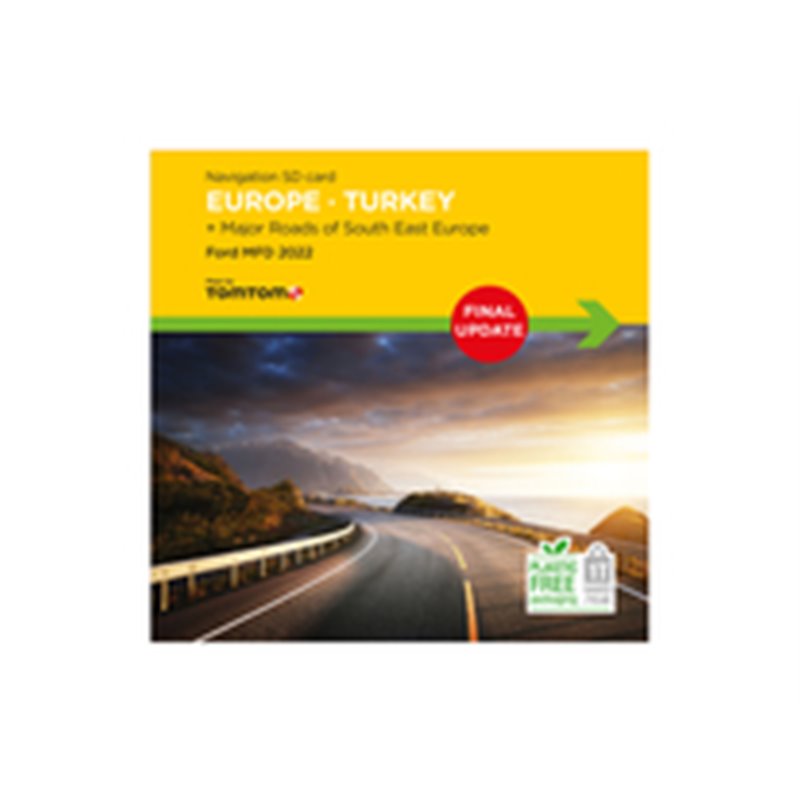 TomTom* Mise à jour cartographique  Pour système de navigation Ford MFD