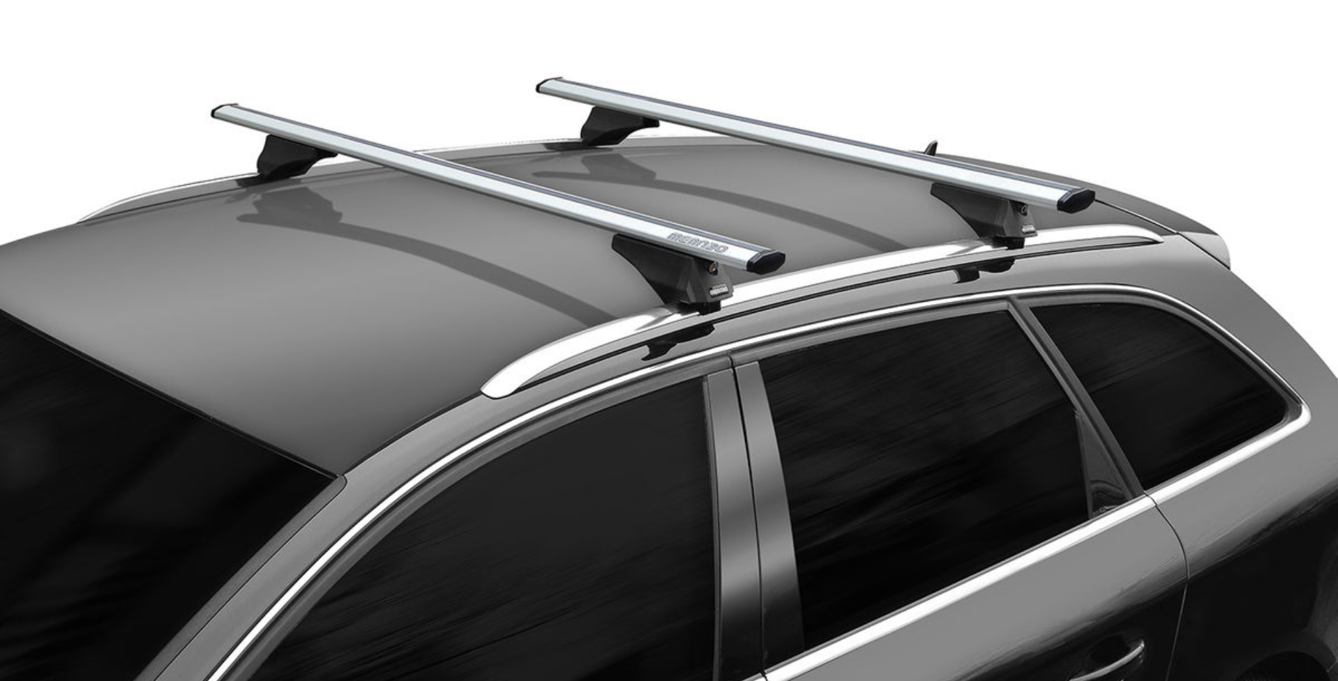 Barre Portatutto In Alluminio ACE-1 Per Ford Explorer 2020-2024 - Set Da 2 Barre Grigie