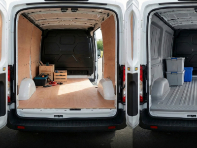 Protéger la zone de chargement de son utilitaire Ford : Doublures, planchers bois ou polypropylène ?