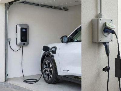 Wallbox Ford ou prise renforcée : Quelle solution de recharge à domicile choisir